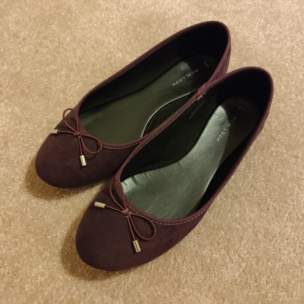New Look Suedette Flats
